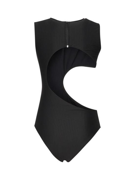  알라이아 원피스 수영복 컷아웃 수영복 블랙 - ALAIA