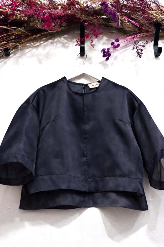  Yesaet 반팔 티셔츠 Haset Organza 탑 멀티 - OTHER BRANDS