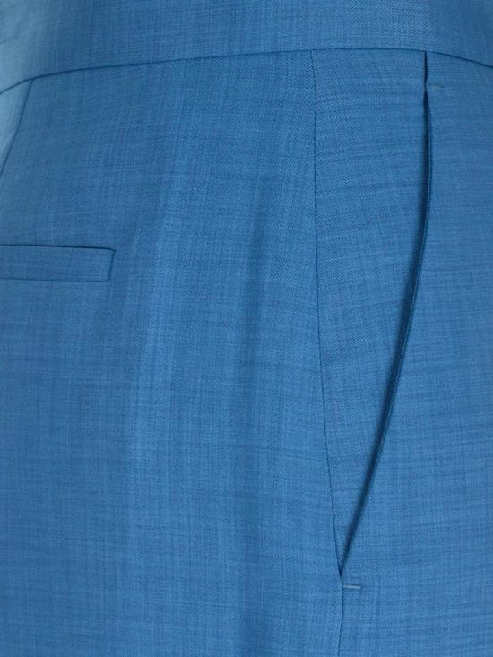  토리버치 스트레이트 팬츠 토리 버치 와이드 레그 팬츠 블루 - TORY BURCH