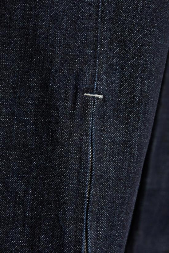  자크뮈스 데님 팬츠 로고 블루 진 - JACQUEMUS