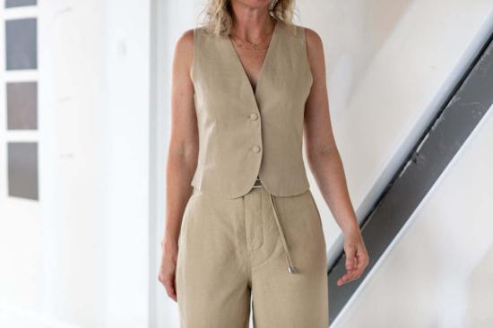  Onia 스트레이트 팬츠 오니아 페이퍼백 바지 - OTHER BRANDS