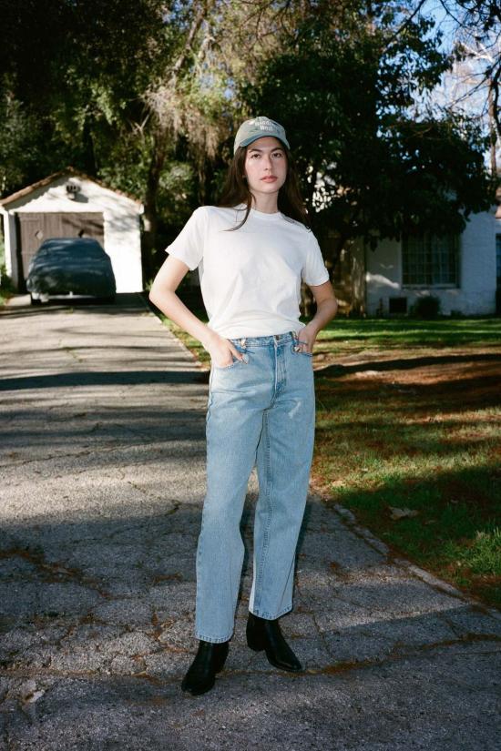  Modern Society 반팔 티셔츠 모던 소사이어티 아발론 무표백 티셔츠 - OTHER BRANDS