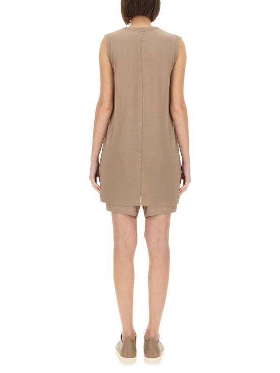  릭 오웬스 반팔 티셔츠 저지 탑 누드 - RICK OWENS