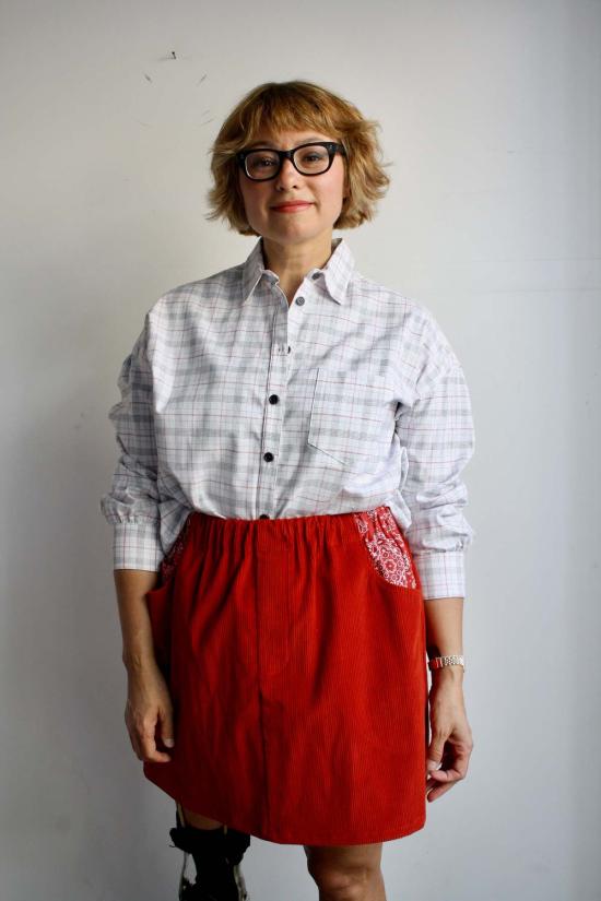  머틀 숏 스커트 클레어 미니 엘리자베스 - MYRTLE