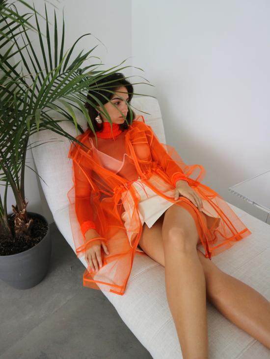  Longshaw ward 자켓 Longshaw Ward Net 파카 오렌지 - OTHER BRANDS