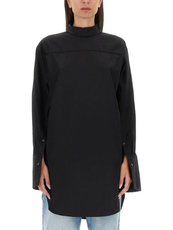  드리스 반 노튼 긴팔 셔츠 Dries Van Noten 체크 무늬  블랙