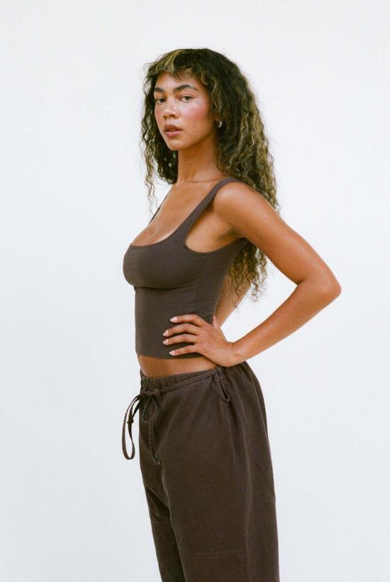  질 로드리게즈 민소매 티셔츠 길 로드리게스 마티스 스쿠프드 탱크 - GIL RODRIGUEZ