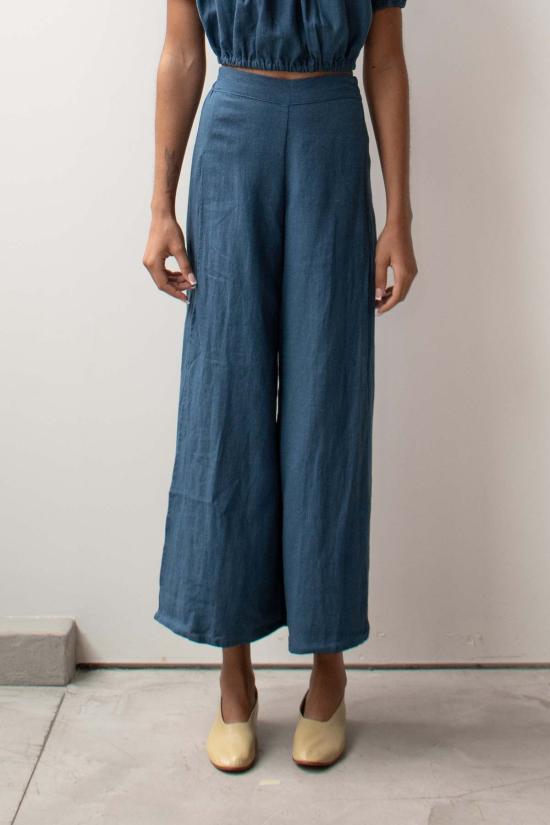  at Dawn. 스트레이트 팬츠 새벽에. 슬릿 와이드 팬츠 - OTHER BRANDS