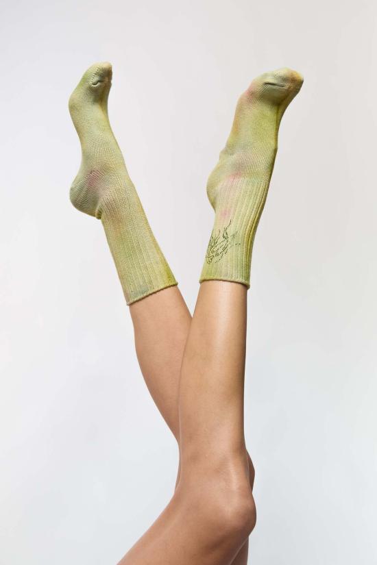  콜리나 스트라다 양말 라인스톤 오가닉  씨모스 - COLLINA STRADA