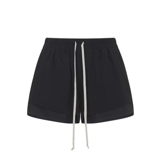  릭 오웬스 숏팬츠 포그 블랙 복서 팬티 - RICK OWENS