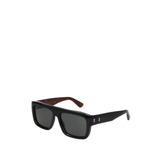  구찌 선글라스 로고 아세테이트  블랙 - GUCCI