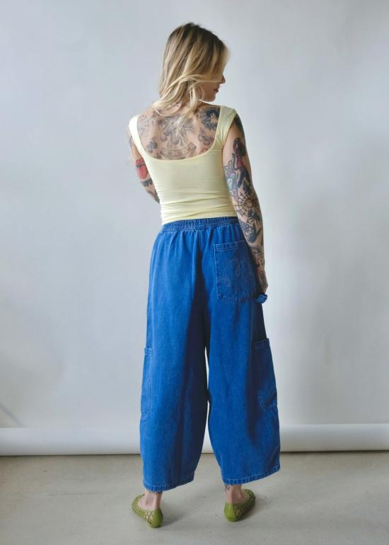  밀스 크롭 팬츠 - MEALS