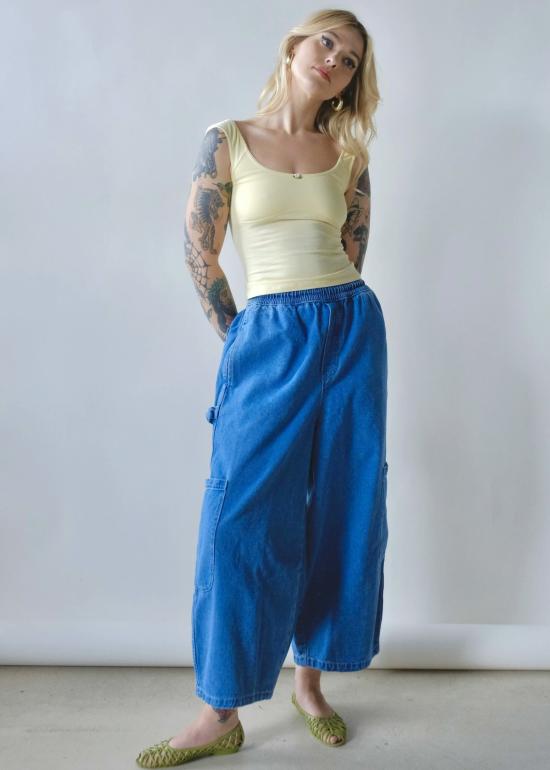  밀스 크롭 팬츠 - MEALS