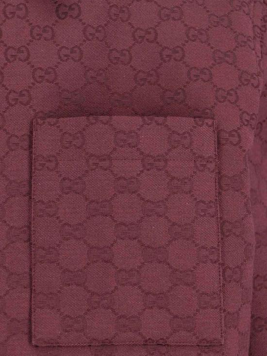  구찌 자켓 GG 슈프림 지퍼 재킷 레드 - GUCCI