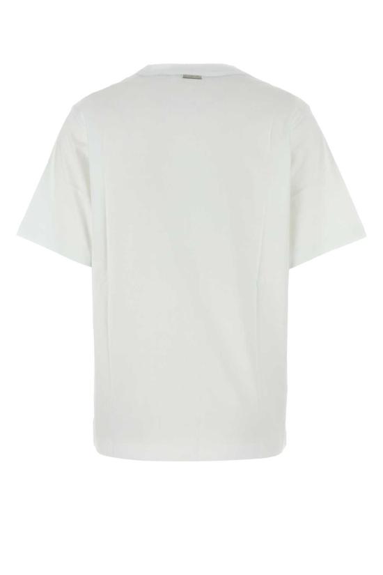  마이클 코어스 반팔 티셔츠 화이트 코튼 티셔츠 - MICHAEL KORS