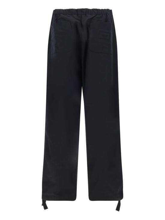  베르사체 스트레이트 팬츠 블랙 팬츠 블랙 - VERSACE