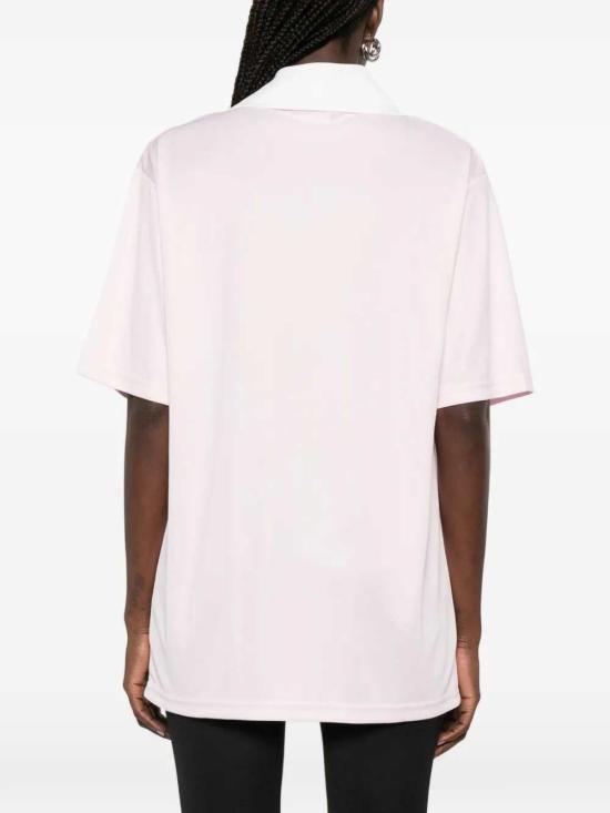 26SS 쿠레쥬 폴로 티셔츠 126JPO059JS0195 LIGHT PINK HERITAGE WHITE B218 - COURREGES