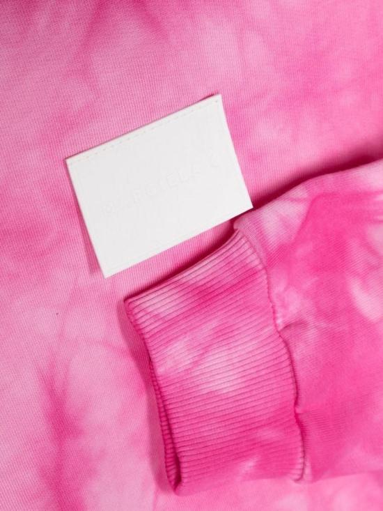  [키즈] MM6 메종마르지엘라 풀오버 키즈 MM6 메종 마르지엘라 후드티 푸시아 - MM6 MAISON MARGIELA