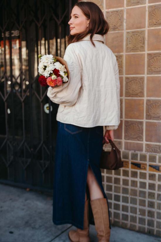  Whimsy + Row 데님 자켓 윔지 + 로우 리암 재킷 내추럴 - OTHER BRANDS