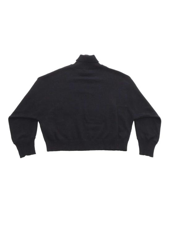  [키즈] 발망 트레이닝 상의 키즈 니트  블랙 - BALMAIN