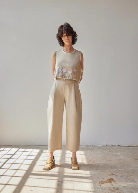  OhSevenDays 스트레이트 팬츠 오 세븐 데이즈 아리아 트라우저스 - OTHER BRANDS