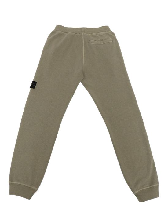  [키즈] 스톤 아일랜드 트레이닝/조거 팬츠 아동용 녹색 트레이닝 바지 - STONE ISLAND