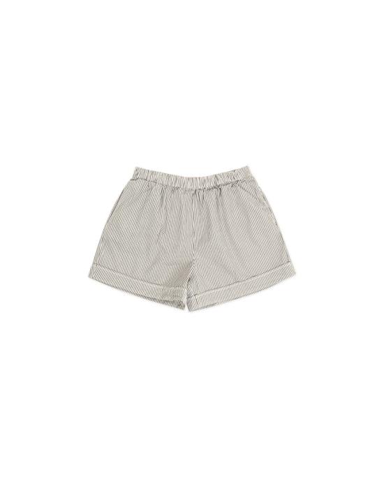  론 숏팬츠 Lwn Hawthorn Short Natural Pencil Stripe