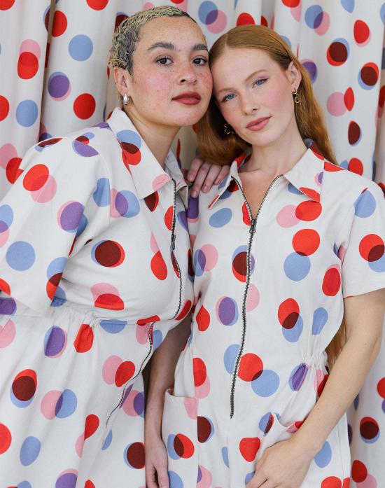  Noble 점프수트 노블 유틸리티 수트 폴카 도트 - OTHER BRANDS