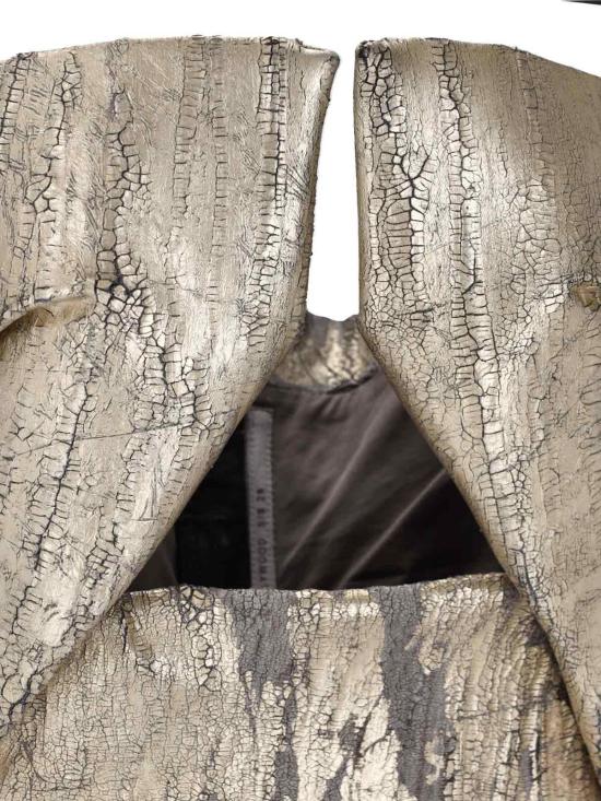  릭 오웬스 민소매 티셔츠 쿤스트 뷔스티에 탑 골드