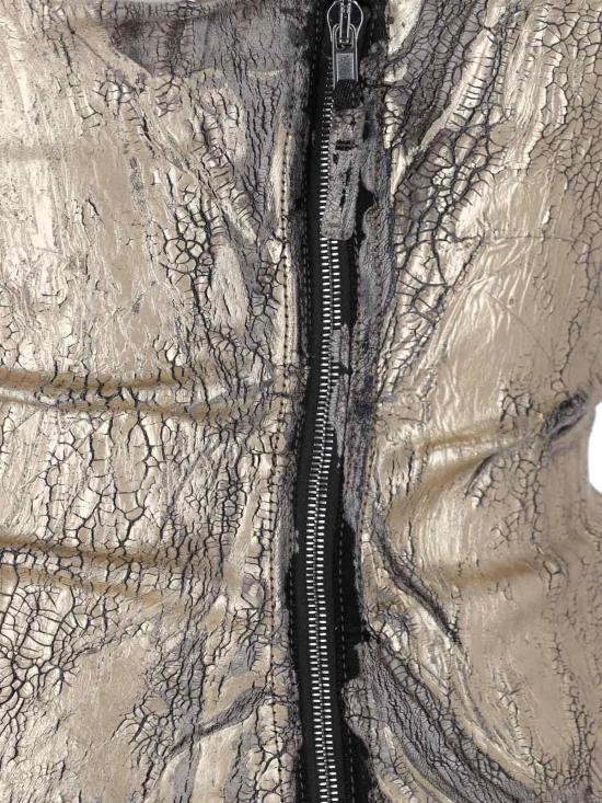  릭 오웬스 민소매 티셔츠 쿤스트 뷔스티에 탑 골드 - RICK OWENS