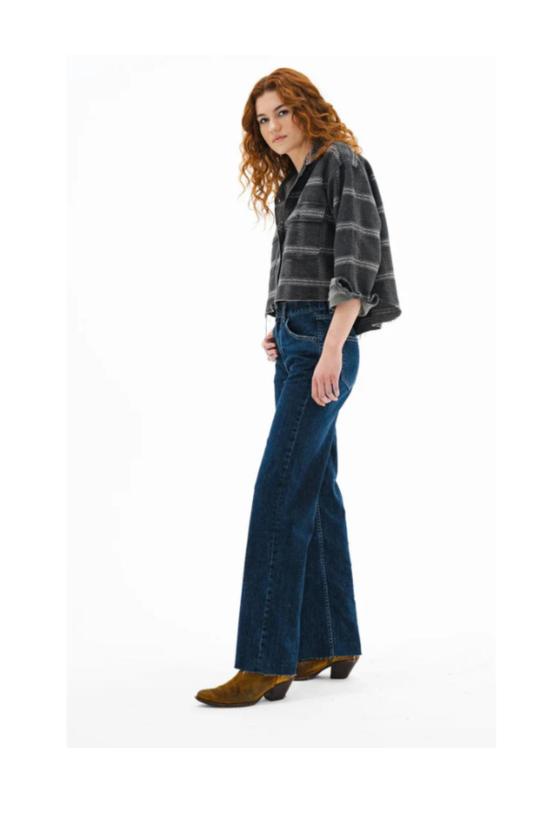  ASKK 뉴욕 데님 팬츠 Askk Ny Ludlow 청바지 다크 스톤 - ASKK NY