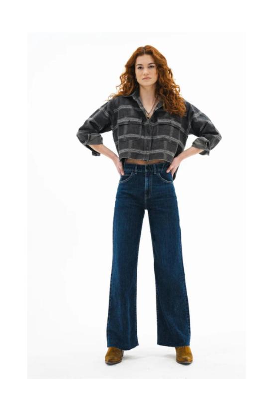  ASKK 뉴욕 데님 팬츠 Askk Ny Ludlow 청바지 다크 스톤