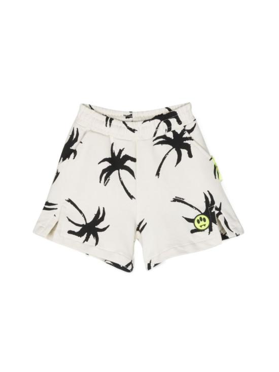  바로우 숏팬츠 키즈  스웨트숏 아이보리