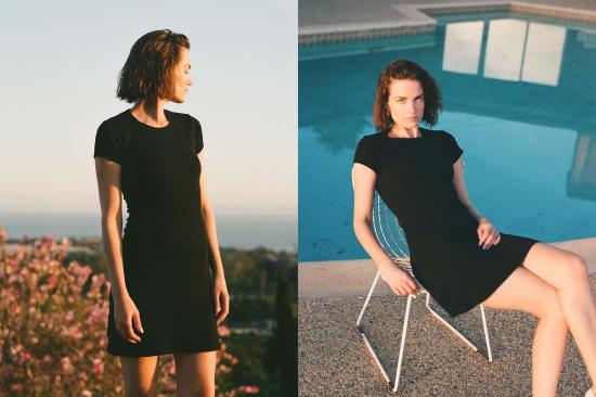  질 로드리게즈 숏 원피스 길 로드리게즈 벨뷰 미니 드레스