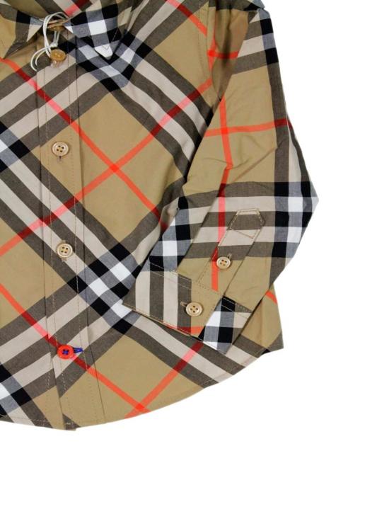  [키즈] 버버리 셔츠 아동용 셔츠 (회색) - BURBERRY