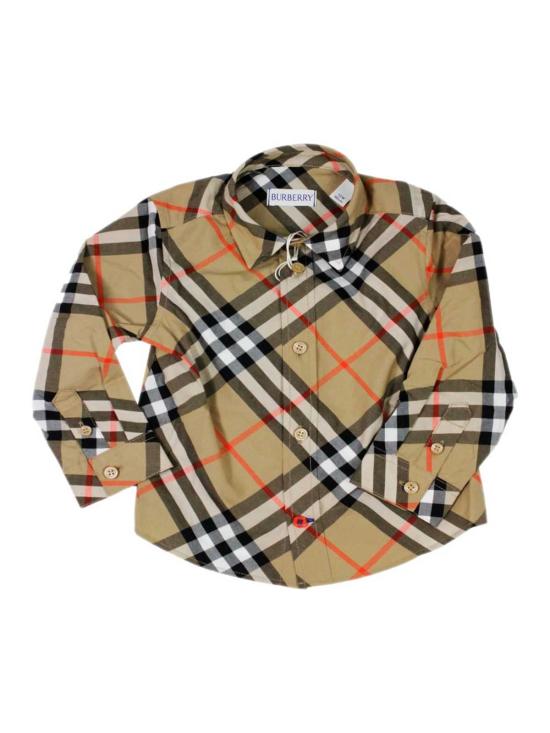  [키즈] 버버리 셔츠 아동용 셔츠 (회색)