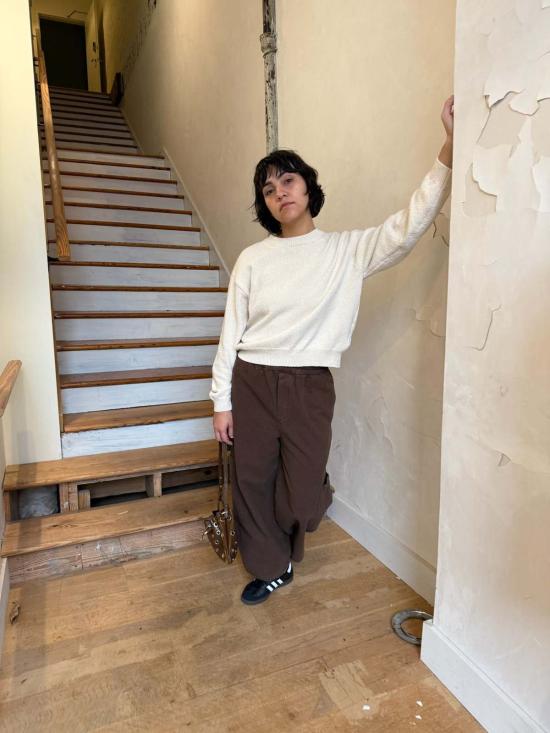  밀스 크롭 팬츠 - MEALS