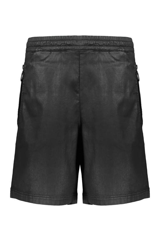 디젤 숏팬츠 블랙 숏 팬츠, 우아하고 편안한 반바지