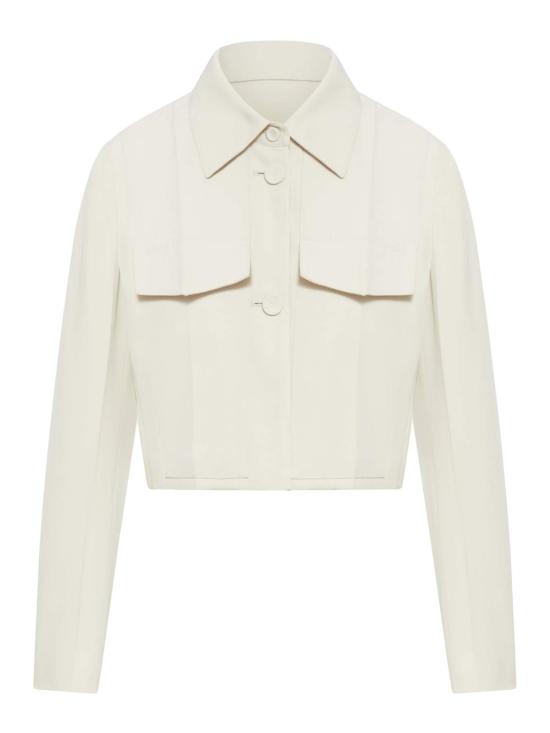  펜디 트렌치 코트 블루종 울 코튼  쉘