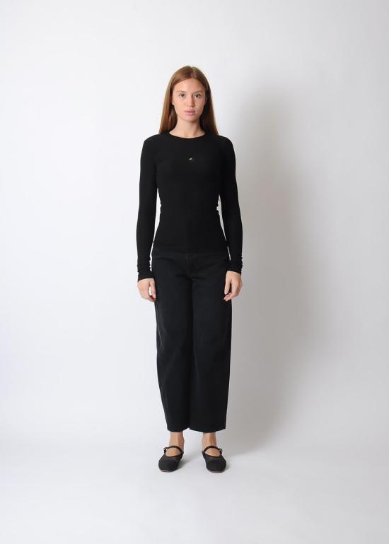  베이스레인지 긴팔 티셔츠 하트 티 - BASERANGE