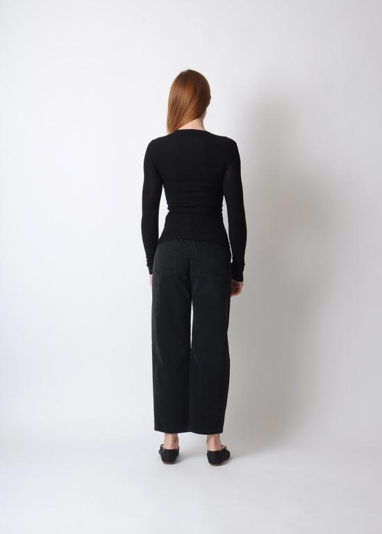  베이스레인지 긴팔 티셔츠 하트 티 - BASERANGE