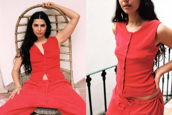  질 로드리게즈 가디건 길 로드리게즈 소피 슬리브리스