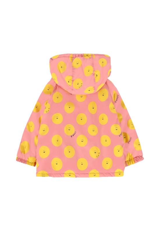  [키즈] 구찌 자켓 아동용  윈드브레이커 재킷 핑크색 - GUCCI