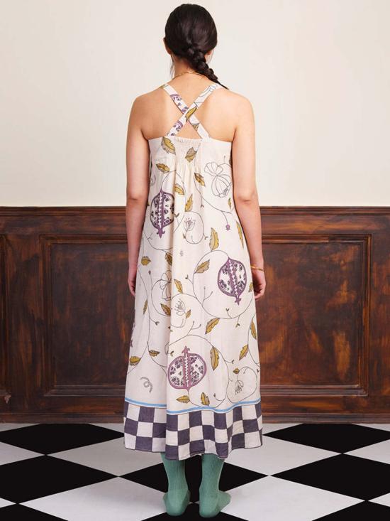  이키비 롱 원피스 보태니컬스 맥시 드레스 - IKKIVI