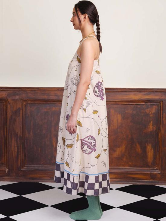  이키비 롱 원피스 보태니컬스 맥시 드레스 - IKKIVI