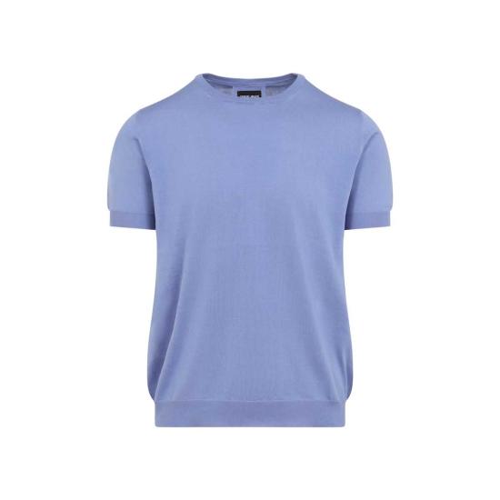  조르지오 아르마니 스웨터 실크 풀오버  라벤더 - GIORGIO ARMANI