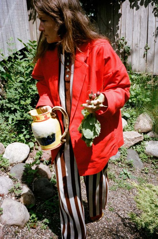  마리아 스탠리 수트 자켓 로닌 블레이저 피킬로 - MARIA STANLEY