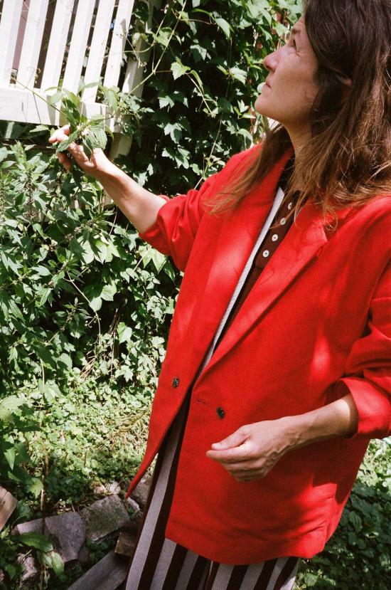  마리아 스탠리 수트 자켓 로닌 블레이저 피킬로 - MARIA STANLEY