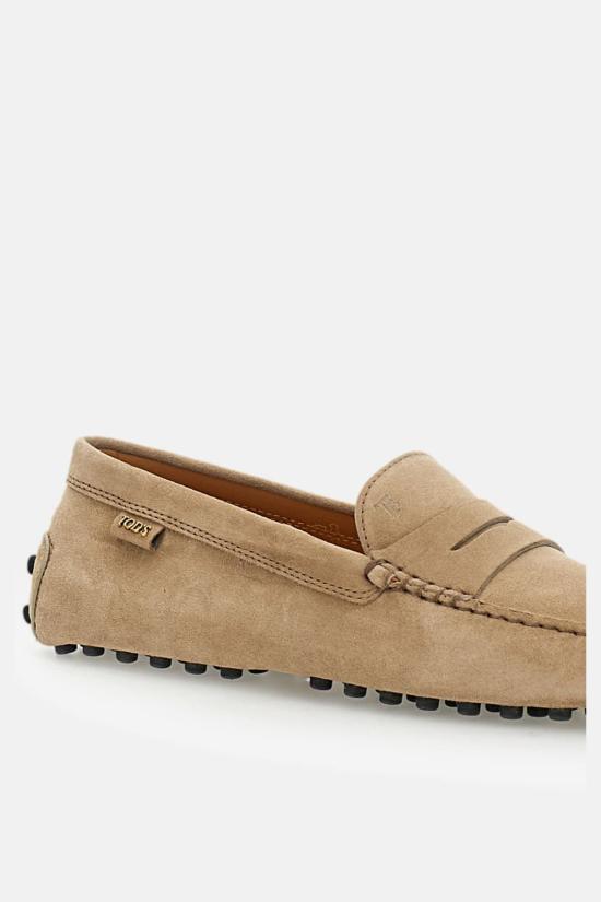  토즈 플랫 슈즈 Tod's Gommino 22 L 모카신 브라운 - TODS