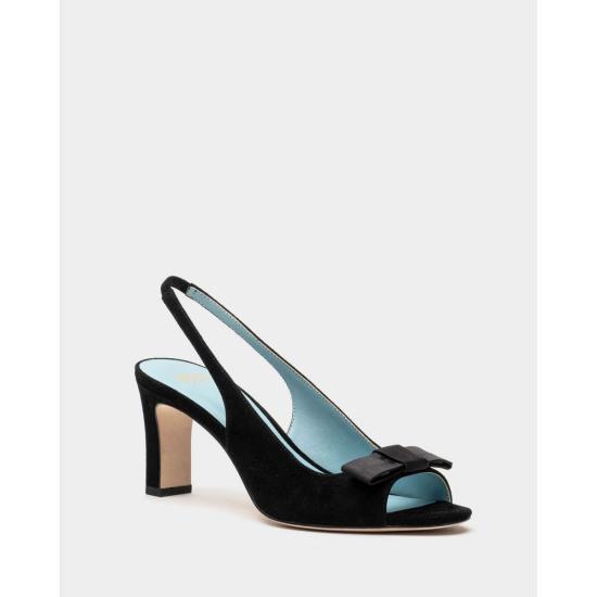  프란체스 발렌타인 힐/펌프스 프랜시스 발렌타인 리즈 슬링백 힐 블랙 - FRANCES VALENTINE